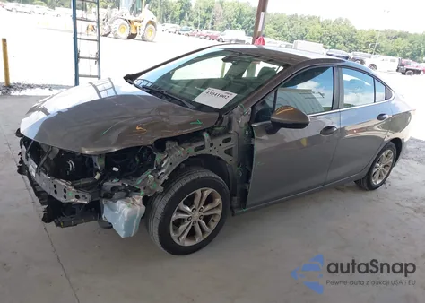 2019 Chevrolet Cruze Lt из США, поврежденный, VIN 1G1BE5SM2K7133773
